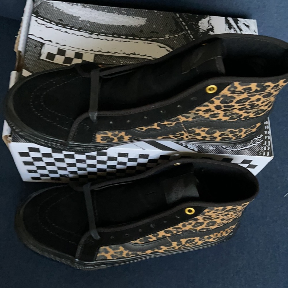 Vans Skate Sk8-Hi Deco Cher Strauberry Cheetah MENS - Picture 6 of 16